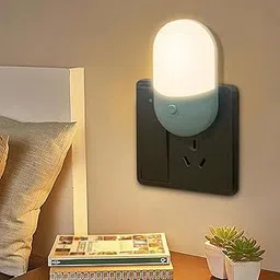 ascension Plug in Night Lamp Night Light Energy Saving LED Plug in Lamp for Children Kids Bedroom Kids Bithday Return Gift, Multicolour (Pack of 1)-picture-20