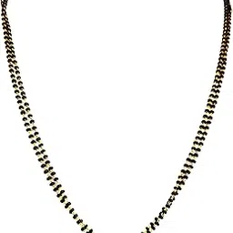 jhb Gram Gold Plated Brass Daily Wear with Single Boll Beads Mangalsutra for Women-picture-21