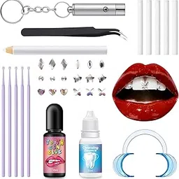 Nelikoo DIY Dental Crystals Jewelry Set - Fashion Dental Stones for Teeth-picture-18