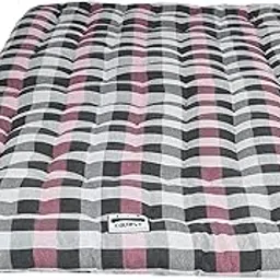 COLOFLY Soft Cotton Multicolour Mattress Gadda Queen Bed 4x6 Feet Pink-picture-16