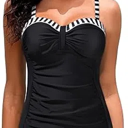 talisea Women's Underwire Tummy Control Swimsuit Top with Push Up - No Bottom Included-picture-48