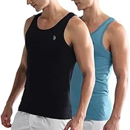 u.s. polo assn. Men's Cotton Regular Fit Vest image 1
