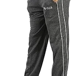 Particle Plus Size Regular Fit Cotton Track Pants for Men (Waist Sizes 36 to 54 inches)-picture-13