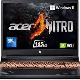 Acer Nitro V 15, Intel Core 5 210H Processor, RTX 4050-8 GB GDDR7, 16 GB, 512 GB, FHD IPS, 15.6"/39.62cm,165Hz, Win 11 Home, Obsidian Black, 2.1 KG, ANV15-52, Gaming Laptop-image-14