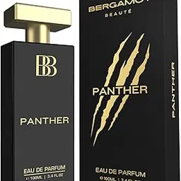 bergamot beaute Panther Eau De Parfum Men | Perfume For Men 100ml | Premium Long-Lasting Fragrance | Best Perfume for Men with Patchouli and Musky | Gift For Him-picture-55