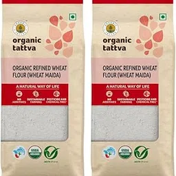 Organic Tattva, Organic Wheat Maida 1Kg | 100% Organic, Fibre Rich and NO Preservatices-picture-23