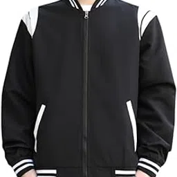 fensir Men's Slim-Fit Baseball Collar Jacket Versatile for winter jacket-picture-28