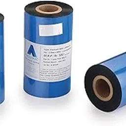 Accutrac 105 X 300 Meters Thermal Transfer Barcode Labels Ribbon Super Premium Wax for Printer TSC, Zebra, Citzen, Datamax, Thosiba, Sato Etc (Pack of 3)-picture-20