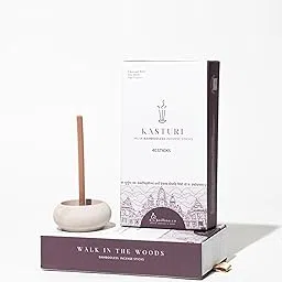 Sadhna.co Bambooless Incense Sticks | Natural Agarbatti for Pooja, Meditation & Relaxation | Chemical-Free, Long-Lasting Fragrance | 40 Sticks Per Pack (Kasturi)-picture-10