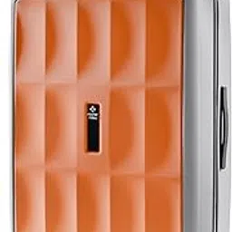 nasher miles Zanzibar TSA Lock Hard-Sided Polycarbonate 8 Wheels Double Spinner Check-in Luggage Orange Grey 28 inch |75cm Trolley Bag| Suitcase,Large-picture-49