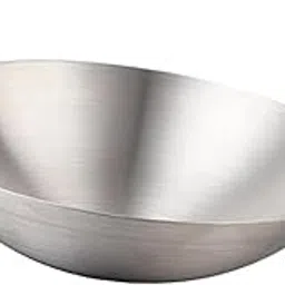 THE STYLE SUTRA Stainless Steel Wok Household Cookware Saute Pan for Stewing Meat Vegetables 26cm-picture-19