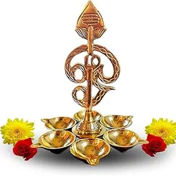 Murugan Vel for Pooja Room | Brass Murugan Vel with 6 Muga Vilakku | Traditional Murugan Vel for Daily Pooja | Divine Murugan Vel for Home Temple | Murugan Vel Spiritual Decor (7 Inch)-picture-15