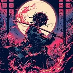 Tanjiro Kamado Demon-Slayer Anime Poster | A4 Size Glossy Print | Self-Adhesive Peel & Stick | Instant Apply Wall Art | Japanese Animation Room Decor | Unframed Portrait Poster (Demonic)-image-10