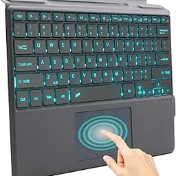 Concept Kart Wireless Bluetooth Magnetic Keyboard Compatible with Microsoft Surface Pro 11/10/9/8/X (2019-2022) with Smart Touchpad, 7 Color Backlit, Ultra Slim, Rechargeable-picture-11