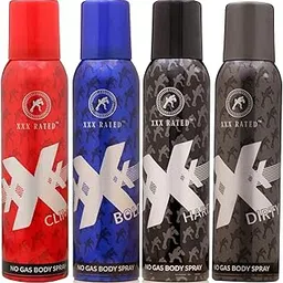 XXX Rated Climax, Bold, Dirty & Hard Body Spray Combo - For Men & Women, 120 ml each-picture-21