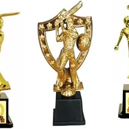 Cricket Man of The Match Trophy | Cricket Best Batsman Trophy |Cricket Best Bowler Trophy | Cricket Tournament Troph | Batsman Trophy | Bowler Trophy | (6 Inches, Model 08)-picture-22