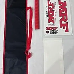 VK-18 Edition Cricket BAT Sticker with Grip, BAT Cover & BAT Protection Sheet | English Willow | RED-17 |-picture-25