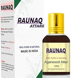 RAUNAQ | Agarwood Attar Perfume For Unisex - Pure Natural Undiluted (Non-Alcoholic) (10ml)-picture-37