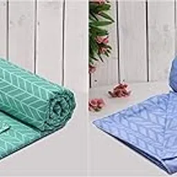 RRC Super Soft Brushed Microfiber Cotton Single Duvet Covers,Pack of 2,60X90(Inches) Duvet Cover/Comforter Cover/Rajai Cover/Floral/Blanket Cover/Quilt Cover with Zipper with Four Corner Ties-picture-13
