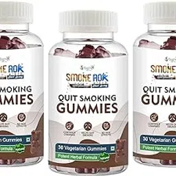 Vringra SmokeRok Anti Addiction Gummies for Men & Women - D-Addiction Gummies -Help To Stop Smoking & Alcohol - Smoking Cessation - Nasha Band - Addiction Killer 30 Gummies (Pack Of 3)-image-12