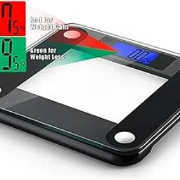 Ozeri Precision II 440 lbs (200 kg) Bath Scale with 50 Gram Sensor Technology (0.1 lbs/0.05 kg) & Weight Change Detection: Black-picture-46