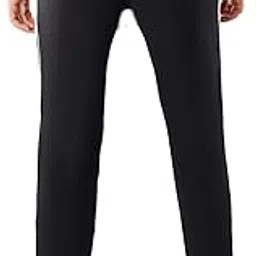 CRUSOE Men's Cotton Solid Tracks with Side Stripes - Pack of 1 | Soft Stretch Cotton Track Pants | Comfortable Fit with Pockets for Gym, Jogging & Casual Wear-picture-31