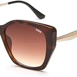 idee sunglasses| 100% UV protected | Gradient | Full Rim | Butterfly | Women | Medium | Shiny Brown Demi Polycarbonate Frame | Brown Gradient Polycarbonate Lens-picture-21