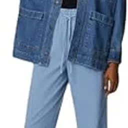 marks & spencer Women's Straight Fit Mid Rise Pants-picture-14