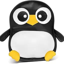 ensac Smarty Penguin Animal Kids Backpack, Cute Bag for School and Travel, Comfy Shoulder Straps, Safety Reflective Stars, and Large Storag Bag for Kids-picture-47