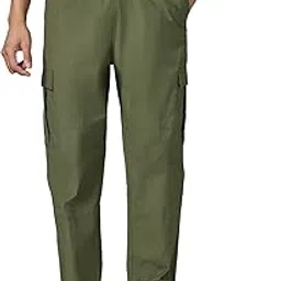 xyxx Rove Ripstop Cargo | Solid Relaxed Fit Cargo Pant for Men with 5 Pockets-picture-49