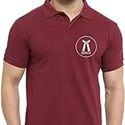 vfashion men's advocate polo t-shirt maroon cotton lawyer women t shirt-picture-16