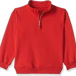 T2F Girls Cotton High Neck Oversized Fit DropShoulder Sweatshirt-picture-10