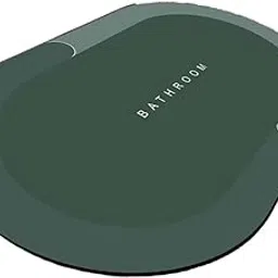 TOG Bathroom Mat Absorbent Balcony Carpet Floor Shower Rugs Oval Green L|Home & Garden | Home Decor | Other Home Decor-picture-13