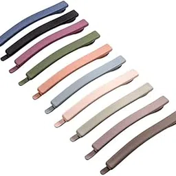FROWWY 10PCS Hair Clips for Morandi Styling, One Line Hair Barrettes Pins, Non Slip Colorful Hair Clips for Styling Sectioning, for Women, Baby Kids and Girls (Multicolor)-picture-45