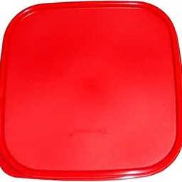 Tupperware Modular Mates Square Replacement Seal Red Lid Only-picture-39
