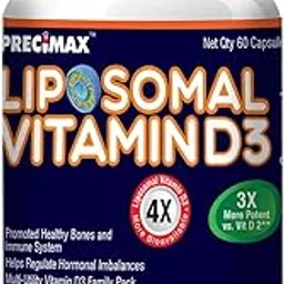 PRECIMAX LIFE SCIENCES High Potency Liposomal Vitamin D3 for Healthy Bones, Joints, Immune Function; 60 Small Sized Capsules Multi Utility Family Pack-picture-16