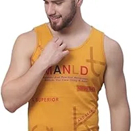 PowerFlow Tank LiftTech Sleeveless CoreComfort Vest MuscleMotion Tank SweatSavvy Vest Endurance Edge Sleeveless UltraFlex Gym Vest Athlete's Armor VibeActive Vest (Yello, M)-picture-53