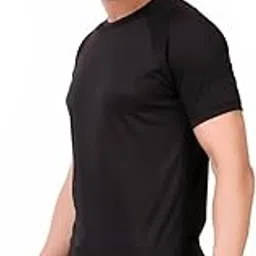 vector x Self Design Men Round Neck T-Shirt 100% Polyerster-picture-12