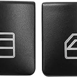 Power Window Switch Button Covers Compatible with M.e.r.c.e.d.ES B.e.n.z, Power Window Switch Button Caps Button for C-Class W204 C230 C280 C300 C350,E-Class W212,GLK-Class GLK350 (Not for 2013+) image 1