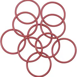 Othmro 10pcs 50mm OD, 3.5mm Width, Red Silicone O Rings Oil Seals Gasket-picture-30
