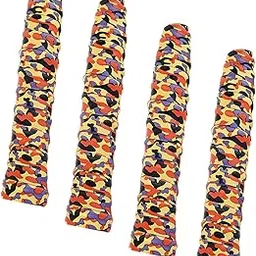 CALANDIS Tennis Badminton Racket Grip Wrap Tape Squash Non Slip Over Grip Handle Tape Orange | Grips | Tennis-picture-13