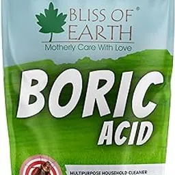 Bliss of Earth Boric Acid Powder For Cockroaches & termites, Rice Preservative, For Carrom Board, 113gm-image-24