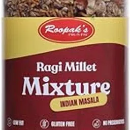 ROOPAK'S PIK-N-PAY Ragi Millet Mixture Indian Masala Flavour - 200gm | Healthy Multigrain Ready To Eat Chips For Healthy Snacking | On the Go Snack With The Goodness Of Millets | High in Protein-picture-27