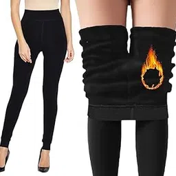 brachy Women's Winter Ankle Length Leggings Warm Fur Fleece Lined Thermal Skinny Fit Leggings Casual Trouser-picture-13