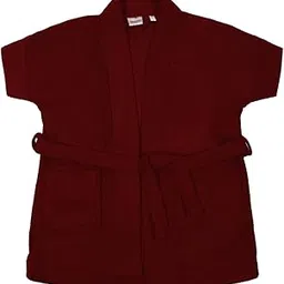 CREEVA Melodious Kids Baby Bathrobe with Front Pocket – Soft, Cozy & Cute Robe for Infants-picture-11