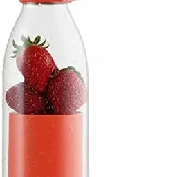 Portable Mini Juicer Blender for Smoothies and Fresh Juices USB Rechargeable Wireless 420ml Small, Travel Friendly, Shake Maker Blender-Bottle, Juice Maker 1200 mAh-picture-43