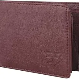 jnd RFID Protected Brown Leather Wallet for Men 3 Card Slots | 1 Coin Pocket | 2 Hidden Compartment | 2 Currency Slots | 2 ID Compartment | Men's Wallet-picture-40