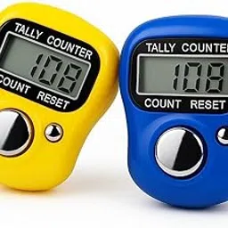 Finger Ring Counter, Pack of 2, 5 Digit Hand Clicker Finger Counter Multicolour with Clear Visible Numbers, Useful for Cricket Umpire Counters, Sports, Inventory & Event Counting-picture-20