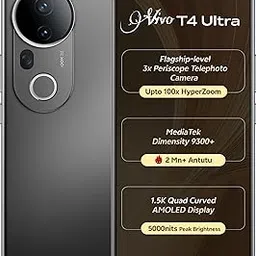 VIV0 T4 Ultra 5G AI Smartphone (Meteor Grey, 8GB RAM + 256GB Storage)-picture-20