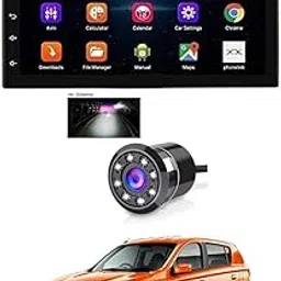 AYW 7Inch Android Double Din Screen and Camera for Alto K10 Universal for All Models image 1